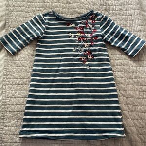 Girls Tea Collection Striped Tunic Dress